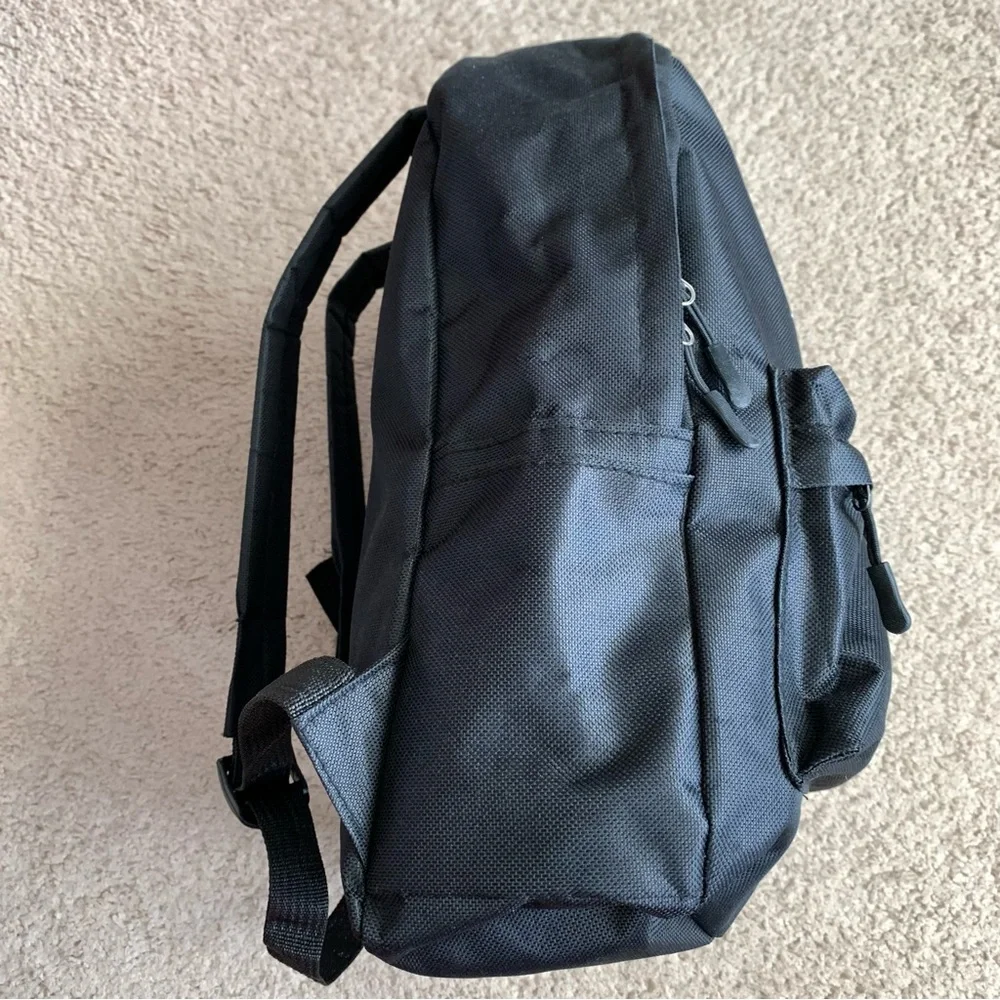 Daisy Black Midi Backpack